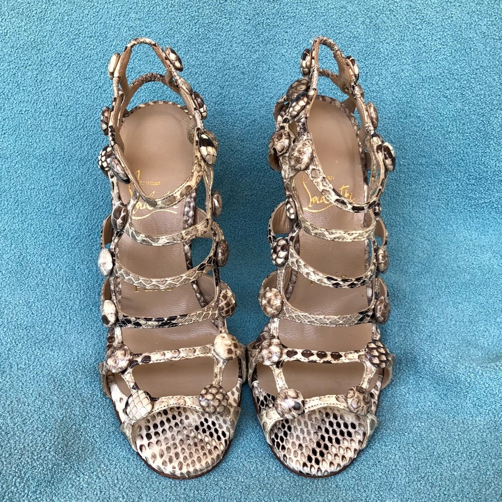 Christian Louboutin Python Neuron